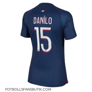 Paris Saint-Germain Danilo Pereira #15 Replika Hemmatröja Damer 2023-24 Kortärmad